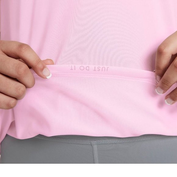 Nike Girls` Dri-FIT Shirt Short-Sleeve Top - Picture 9 of 11